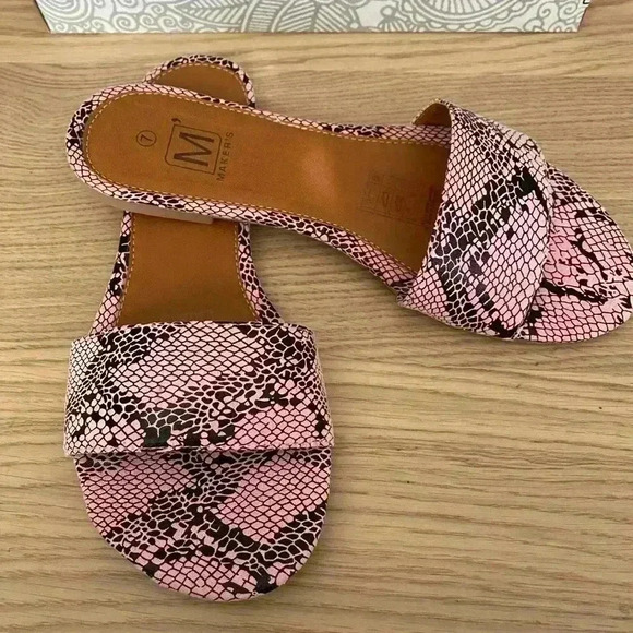 🆕Maker’s Blush Snake Sandals🆕 - Picture 5 of 7